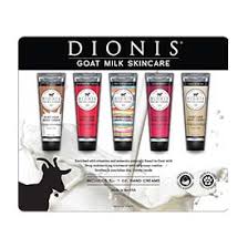 DIONIS Goat Milk Hand Cream Gift Set 1 oz, 5-pack