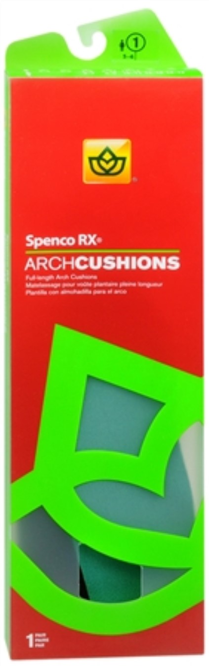 Spenco RX Brand Arch cushions w5-6 健康鞋垫 女士w5-6