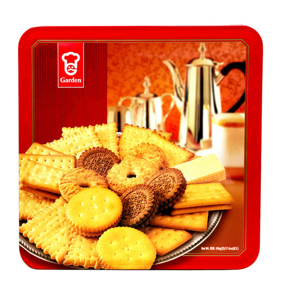 GARDEN ASSORTED BISCUIT IRON CASE