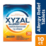 XYZAL allergy 24 hrs 10 tab.