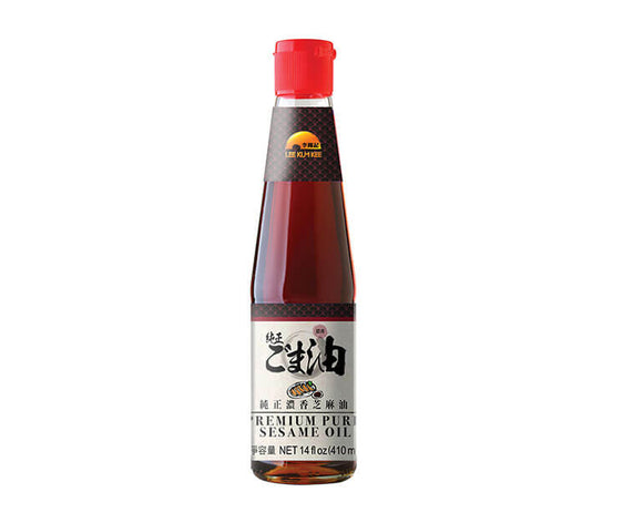 Lee Kum Kee, Premium Pure Sesame Oil 14 Fl oz (410 mL)  李錦記 純正濃香芝麻油 14安士(410毫升)