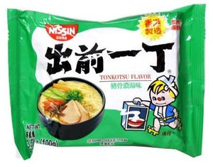 NISSIN RAMEN NOODLE Tonkotsu Flavor 出前一丁 猪汤浓骨味