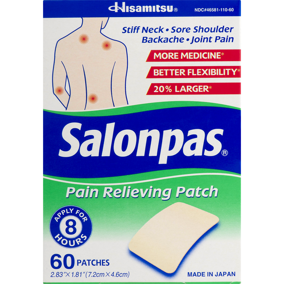 Salonpas 60 patches 2.83