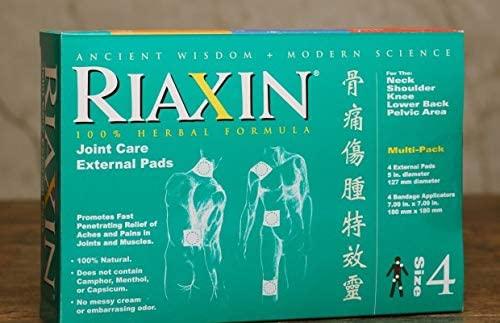 Riaxin Pad Size 4  牌骨痛伤肿特效灵 4号