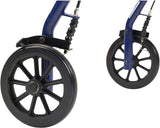 Drive Medical Rollator with Wheels, Blue, R800BL; Red R800RD