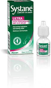 SYSTANE Brand ULTRA HIGH PERFORMING DRY EYE RELIEF LUBRICANT EYE DROPS 1/3 超润滑眼药水 10 ml