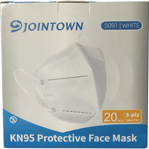 JOINTOWN KN95 Face Mask 5-ply 20 pcs (WHITE)