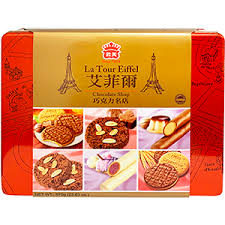 I-MEI, Le Tour Eiffel Chocolate Shop (670g) Gift Pack  義美, 艾菲爾巧克力名店 (巧克力餅) 670克