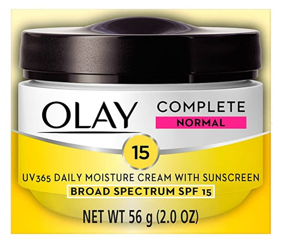 Olay Complete Cream Moisturizer SPF 15 Normal, 2.0 oz
