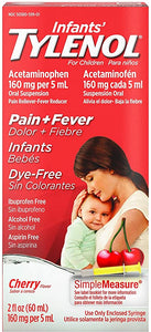 Infants' Tylenol Pain & Fever Cherry Flavor, 2 fl