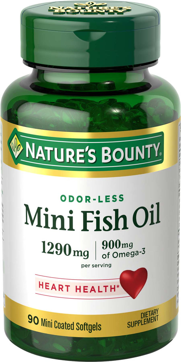 mini fish oil odor-less