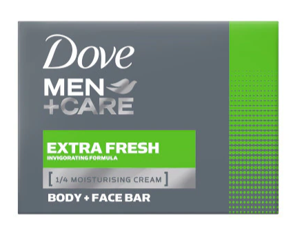 Dove Men + Care Extra Fresh Bar Soap 106g