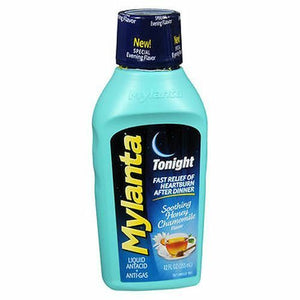 Mylanta Tonight Liquid Soothing Honey Chamomile 12 Oz