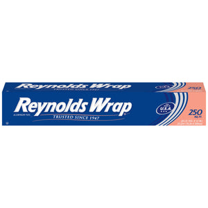 Reynolds Wrap Aluminum Foil (83.33 YDS x 12 IN) 250 SQ FT/Box  鋁箔紙 250平方英尺 (盒裝)