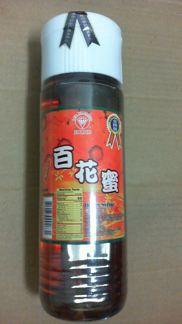 Red Diamond Brand Honey Syrup 31.6 oz (900g)  紅鑽牌 台灣 百花蜜