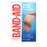 Band-Aid Tough-Strips Adhesive Bandages, Waterproof, Extra Large, 10 ct.