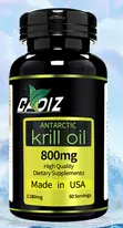 Cadiz Antarctic Krill Oil 800mg 60 softgels