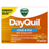 Vicks Dayquil Cold & Flu Liquicaps 24 Ct