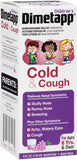 Dimetapp Brand Children’s Cold & Cough 4 fl oz (118mL)，Grape Flavor For Ages 6 & Over  儿童止咳药水 6岁以上