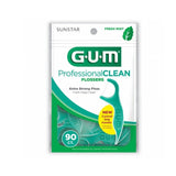 GUM Brand Professional Clean Flossers Fresh Mint 90 CT  專業清潔牙線叉, 新鮮薄荷味 90支装