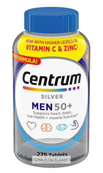 CENTRUM SILVER MEN 50+ (275 Tablets)