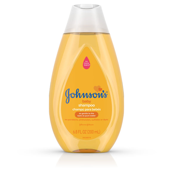 Johnson's  Brand Baby Shampoo with Gentle Tear Free Formula, 6.8 fl. oz 强生婴儿沐浴露 200ml