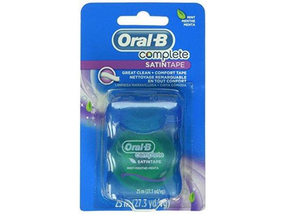 ORAL-B COMPLETE SATIN TAPE 25M