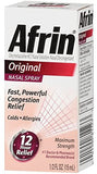 Afrin Original 12 h colds allergies 0.5 oz