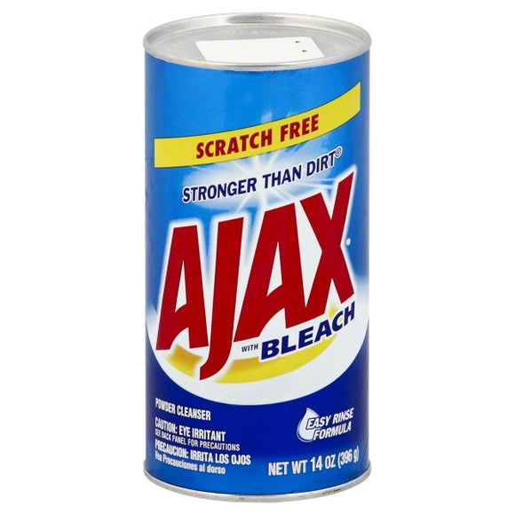 Ajax Brand Powder Cleanser with Bleach, 14 oz (396g)  漂白粉清潔劑