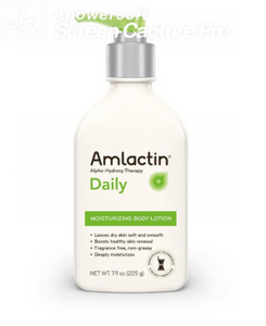 AMLACTIN Moisturizing Body Lotion (7.9 oz)  身體保濕乳液