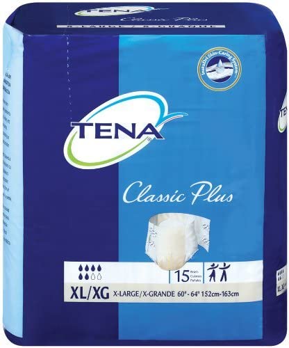 TENA Brand Classic Plus Brief, X-Large 60