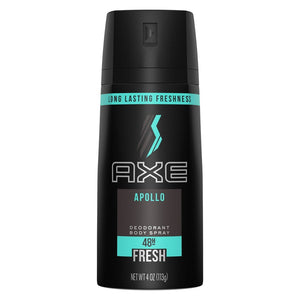 AXE Brand Apollo Body Spray for Men 4 oz (113g)  男士身體噴霧