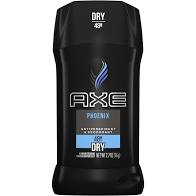 AXE Brand Phoenix Antiperspirant Deodorant Stick for Men 2.7 oz (76g)  男士止汗除臭棒