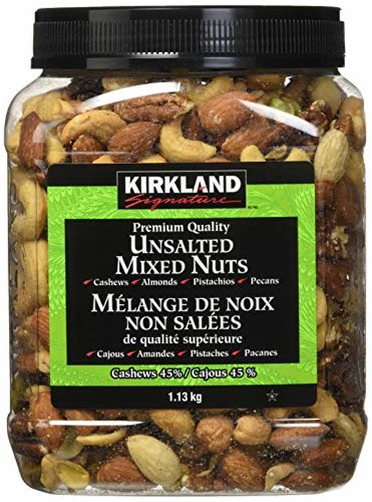 Kirkland (Signature) Brand UNSALTED MIX NUTS 2.5 LB 原味混合坚果 1.13kg