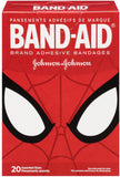 Band-Aid Brand Adhesive Bandages, Marvel Spiderman, Assorted Sizes 20 ct  創可貼