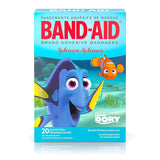 Band-Aid Brand Adhesive Bandages Featuring Disney/Pixar Finding Dory, Assorted Sizes, 20 Count  創可貼