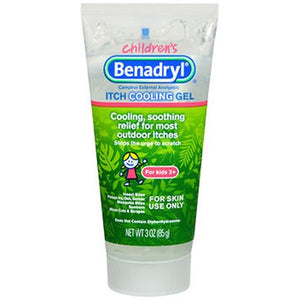 Benadryl Brand Children's Itch Cooling Gel 3 oz (85g)  兒童止癢凝膠