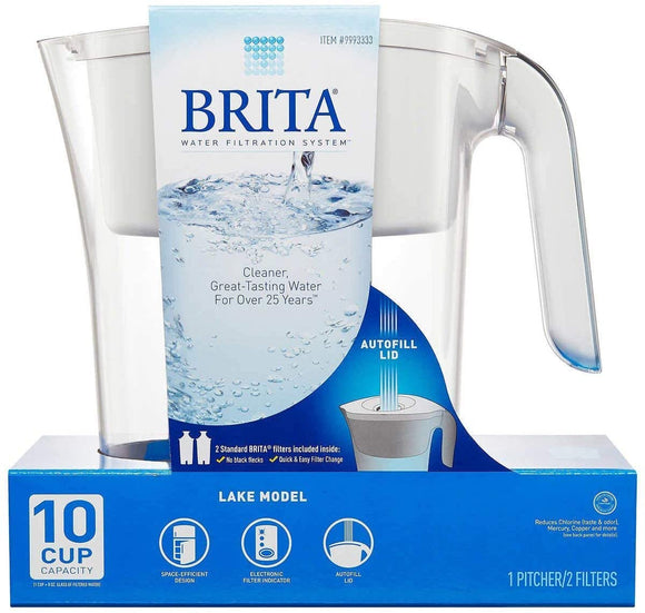 BRITA 10 cup Water Filtration System (White)  BRITA 10杯水 過濾罐 (白色)