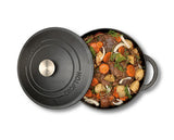 Crofton Brand Cast Iron Dutch Oven 5.5 QT (5.2 L)  全鑄鐵鍋, 可放入烤箱烹煮