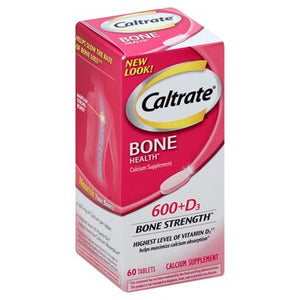 CALTRATE BONE HEALTH 600+D3 60T