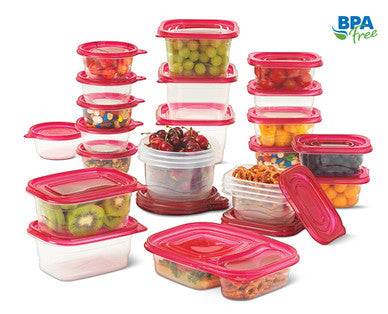 Crofton 50 Piece Food Storage Container Set  Food storage container set,  Container set, Food storage