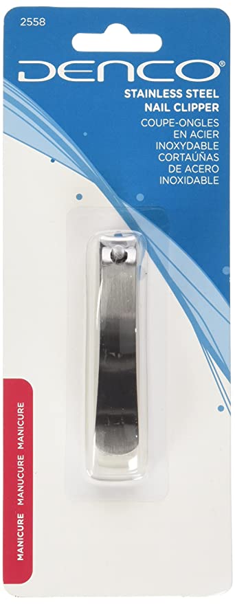 DENCO Brand Stainless Steel Nail Clipper #2558  不銹鋼指甲鉗 #2558