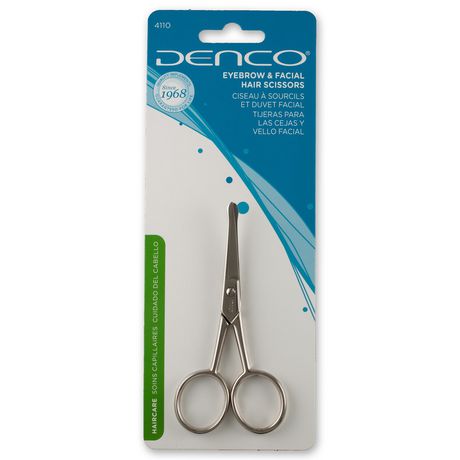 DENCO Brand EYEBROW & FACIAL HAIR SCISSORS (#4110)  眉毛和臉部毛髮剪刀 (#4110)