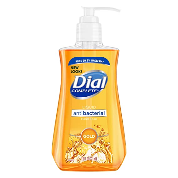 Dial Complete Brand Liquid antibacterial Hand Soap 7.5 fl oz (211mL)  抗菌洗手液
