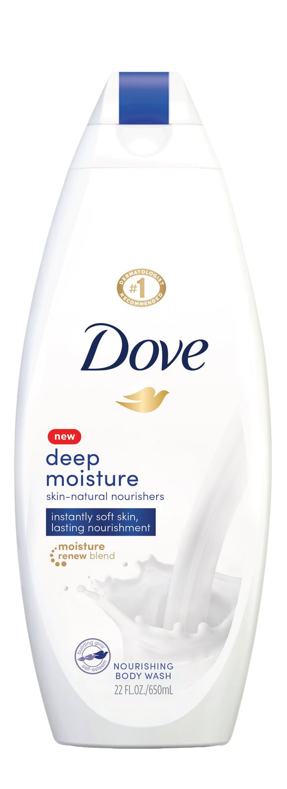 Dove Brand Deep Moisture Nourishing Body Wash (24 fl.oz.)  Dove 深層滋養沐浴露
