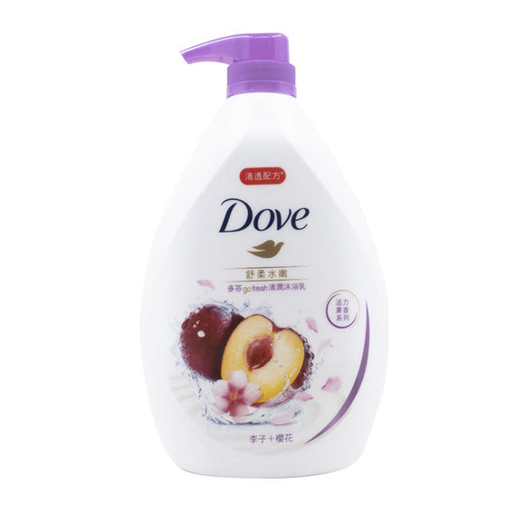 Dove Go Fresh Rebalance Plum and Sakura Blossom Body Wash (1000g)  Dove 沐浴露李子+櫻花香味
