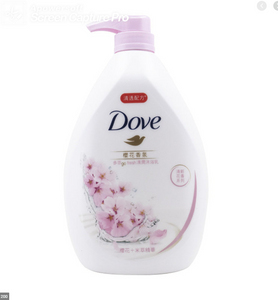 Dove Brand Go Fresh Sakura Blossom Body Wash (1000g)  Dove 沐浴露櫻花香味