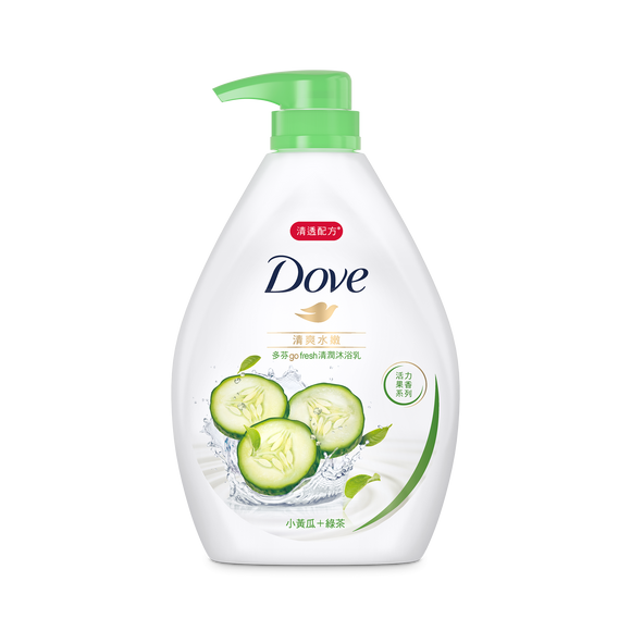 DOVE Fresh Aqua Body Wash (1000g)  Dove 水潤沐浴露