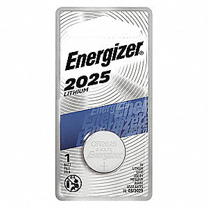 Energizer Brand CR2025 Batteries, Lithium Coin Cell 3V Batteries (1 Pack)  鋰電池 CR2025，鈕扣電池3V