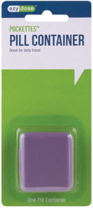 Ezy-Dose Brand Pockettes, Pill Container 1 ea  袋裝藥丸容器